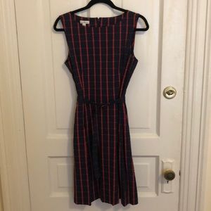 Red Blue Gingham Dress
